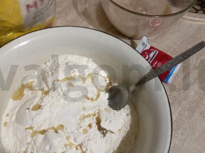 Švelni mielinė tešla Žingsnis 2