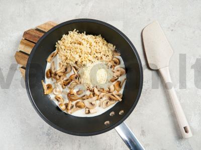 Bulgur grietinėlės padaže per pusvalandį Žingsnis 3