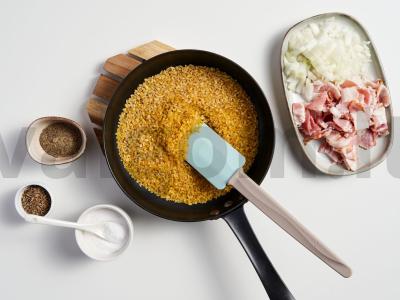 Bulgur su šonine ir imbieru Žingsnis 1