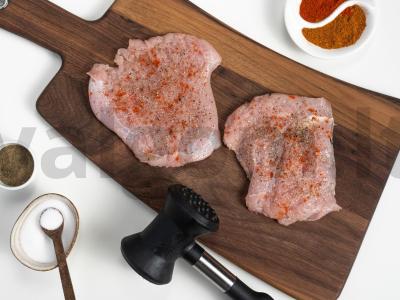 Keptuvėje keptas kalakutienos kepsnys su paprika Žingsnis 1