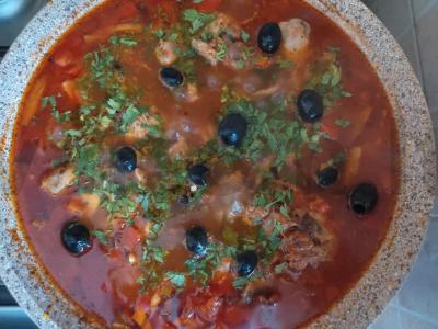 Cacciatore - itališkai pagaminta vištiena su daržovėmis ir grybais Žingsnis 5