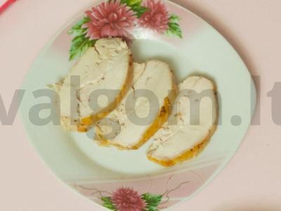 Aromatinga vištienos pastrami naminiame marinate pagrindine nuotrauka