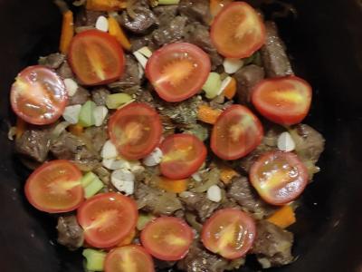 Kepta jautiena su daržovėmis Žingsnis 4