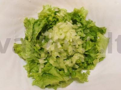 Yummy šoninės salotos Žingsnis 3