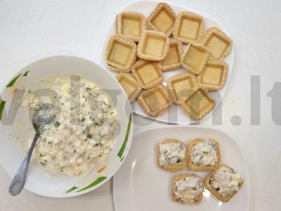Švelnus užkandis su keksiukais Žingsnis 3