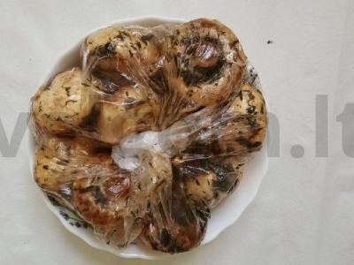 Aštrus grybų užkandis padaže ant iešmelių Žingsnis 2