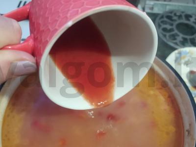 Skruostai su pomidorų sultimis Žingsnis 4