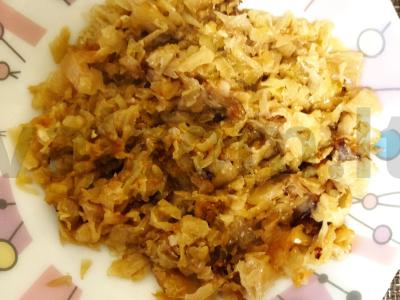 Rudųjų mielių pyragėliai su kopūstais Žingsnis 3