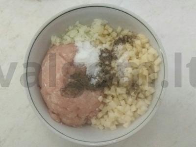 Švelnus ir sultingas tingus samosa Žingsnis 2