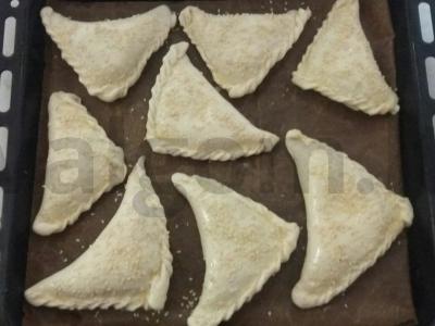 Švelnus ir sultingas tingus samosa Žingsnis 5