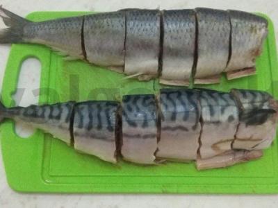 Skanus namuose sūdytos žuvies asorti Žingsnis 1