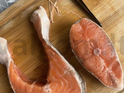Upėtakio kepsniai su grybais ir kuskusu Žingsnis 2