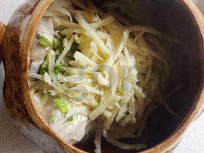 Koldūnai puode, kepti su sūriu Žingsnis 3