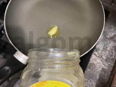 Quinoa su grybais Žingsnis 1