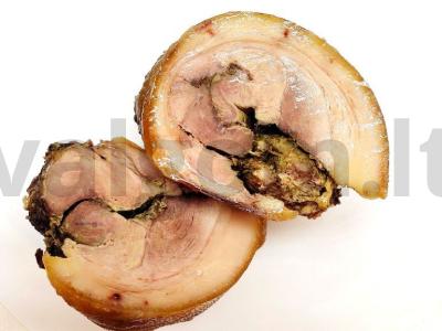 Aromatingas šventinis kiaulienos nugarinės užkandis pagrindine nuotrauka