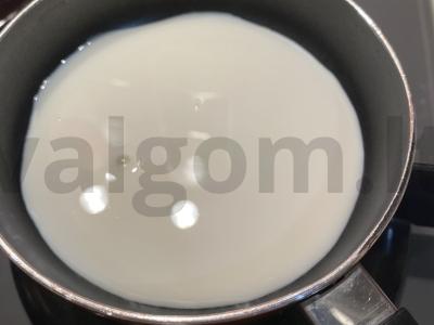 Penne grietinėlės ir sūrio padaže su sūriu Žingsnis 5