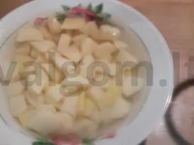 Skani makaronų sriuba su vištiena Žingsnis 2