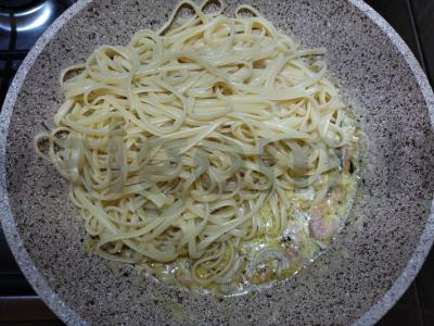 Itališki jūros uosto makaronai. Žingsnis 3