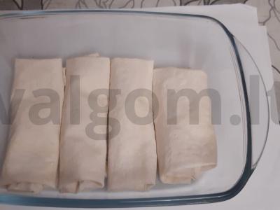 Nuostabūs blyneliai su varške iš pitos "Mėgstamiausi" Žingsnis 5
