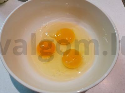 Daržovių oro omletas Žingsnis 2