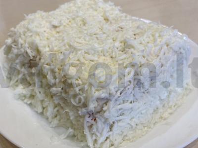 Krabų pyragas pagrindine nuotrauka