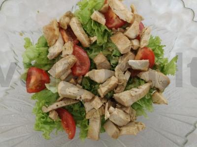 Švelnus Cezaris su vištiena. Žingsnis 6