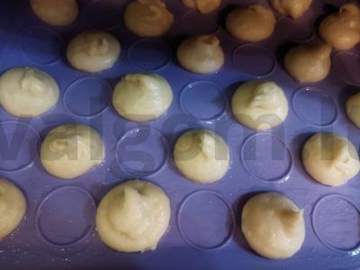 Švelnūs profiteroles su raudona žuvimi Žingsnis 2