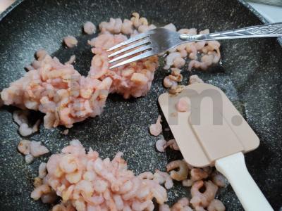 Krevečių makaronai Žingsnis 2
