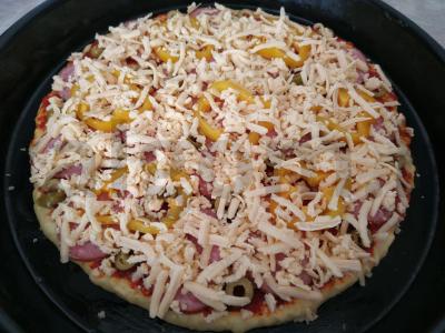 Naminė mielinė pica Žingsnis 4
