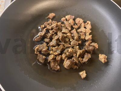 Makaronai su briediena ir grybais Žingsnis 4