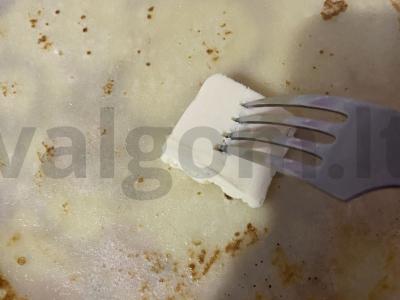 Blyneliai pagal močiutės receptą Žingsnis 5