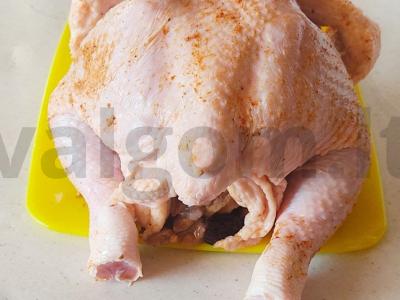 Kepta vištiena su grybais Žingsnis 2