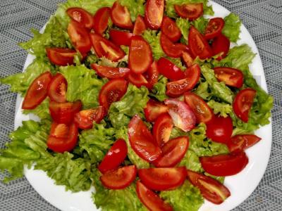 Dietinės jūros gėrybių salotos su krevetėmis Žingsnis 3