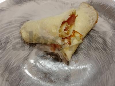 Rausvoji lašiša su omletu Žingsnis 4