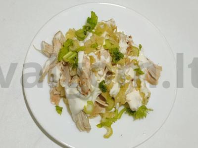 Salotos "Moterims" su salierais pagrindine nuotrauka