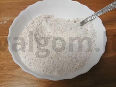 Biudžetinis makaronų desertas Žingsnis 4