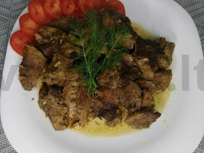 Aštrus mėsos užkandis su adžika pagrindine nuotrauka