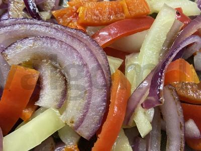 Makaronai su daržovėmis ir vištiena Žingsnis 7