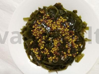 Originalios jūros dumblių salotos su tunu ir avokadu Žingsnis 2