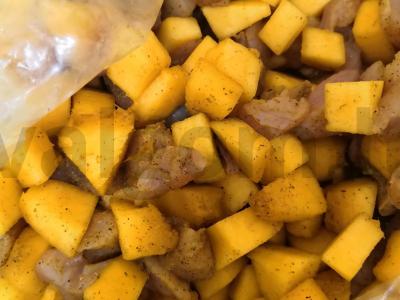 Orkaitėje su moliūgais kepta vištiena Žingsnis 5