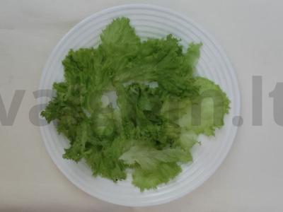 Cezario salotos su krevetėmis ir parmezanu Žingsnis 4