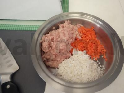 Kūdikių mėsos kukuliai, dietiniai Žingsnis 1