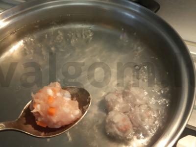 Kūdikių mėsos kukuliai, dietiniai Žingsnis 2