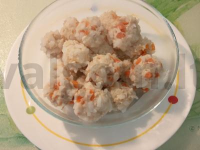 Kūdikių mėsos kukuliai, dietiniai pagrindine nuotrauka