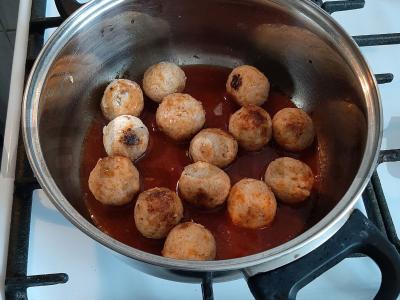 Ežiukai su ryžiais pomidorų padaže Žingsnis 5