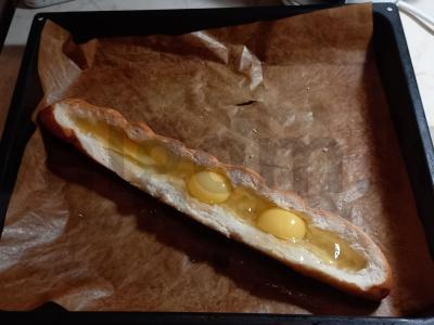 Žuvies pyragas duonoje Žingsnis 3