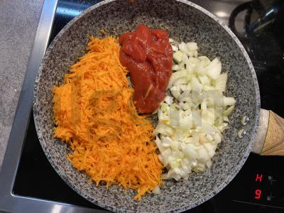 Įdaryta paprika su ryžiais "Vasara" Žingsnis 1