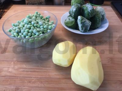 Žalioji tyrės sriuba Žingsnis 2