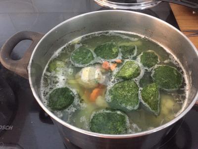 Žalioji tyrės sriuba Žingsnis 4