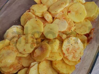 Skumbrė su bulvėmis Žingsnis 1